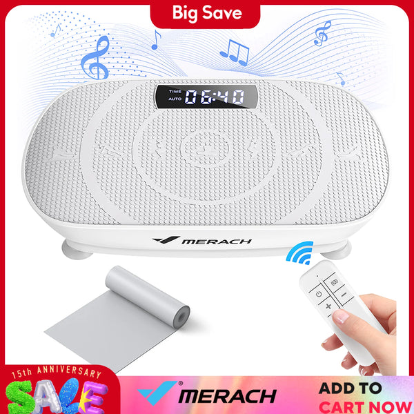 Powered Vibration Platform for Full Body Workout, Fat Burning, Muscle Building & Weight Loss