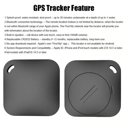 Apple Find My Compatible Anti-Lost Locator for Keys, Pets, Kids & Car