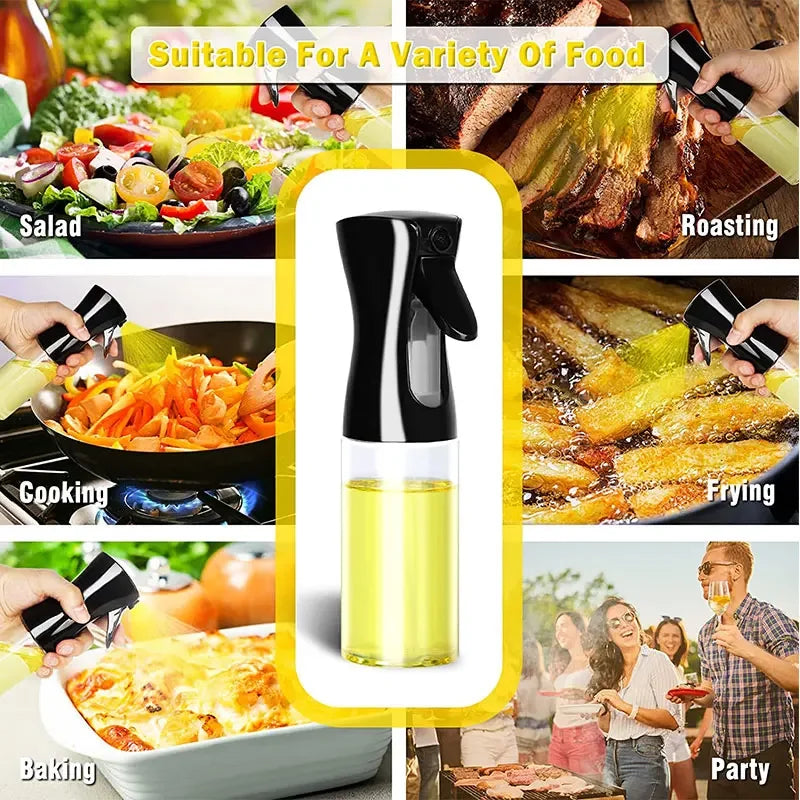 Olie Spray Fles voor Koken en BBQ | Verstuiver 200ml / 300ml / 500ml