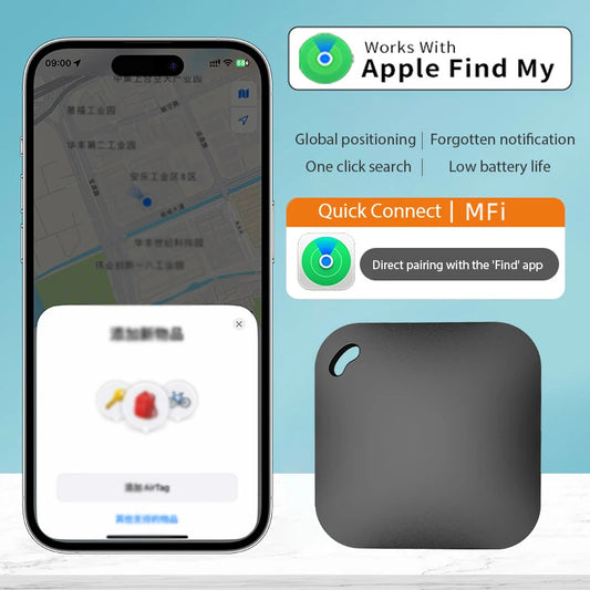 Apple Find My Compatible Anti-Lost Locator for Keys, Pets, Kids & Car