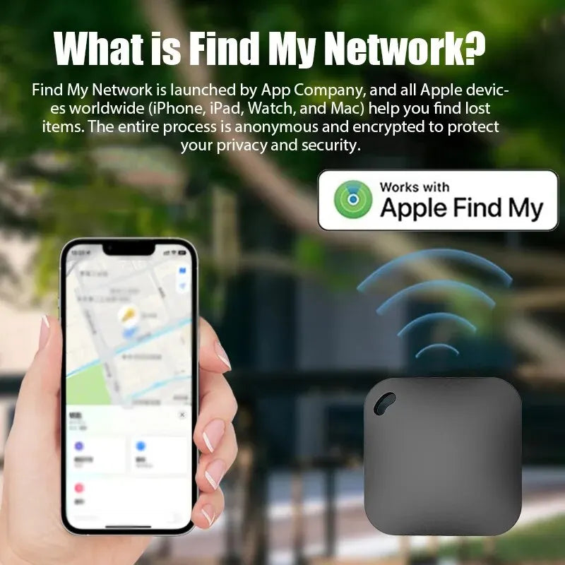 Apple Find My Compatible Anti-Lost Locator for Keys, Pets, Kids & Car