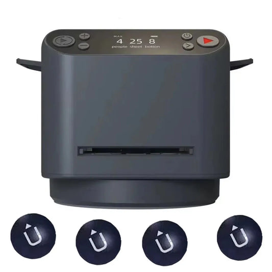 360° Rotating Automatic Card Shuffler & Dealer Machine – 2-in-1 Electric Poker Playing Card Shuffling Tool for Home & Party