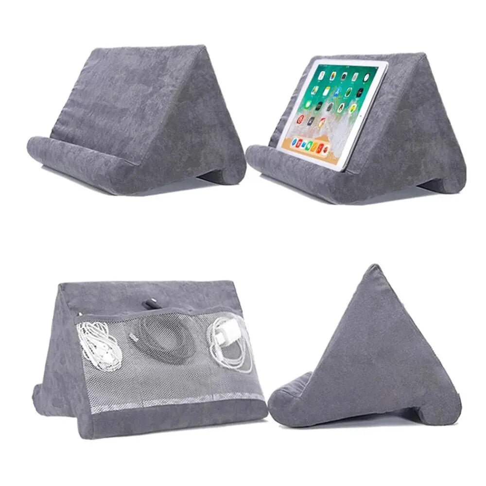 Xnyocn Tablet Stand Multifunction Sponge Pillow Stands for IPad Samsung Huawei Tab Reading Holder Support Bed Mount Bracket Book