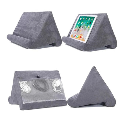 Xnyocn Tablet Stand Multifunction Sponge Pillow Stands for IPad Samsung Huawei Tab Reading Holder Support Bed Mount Bracket Book