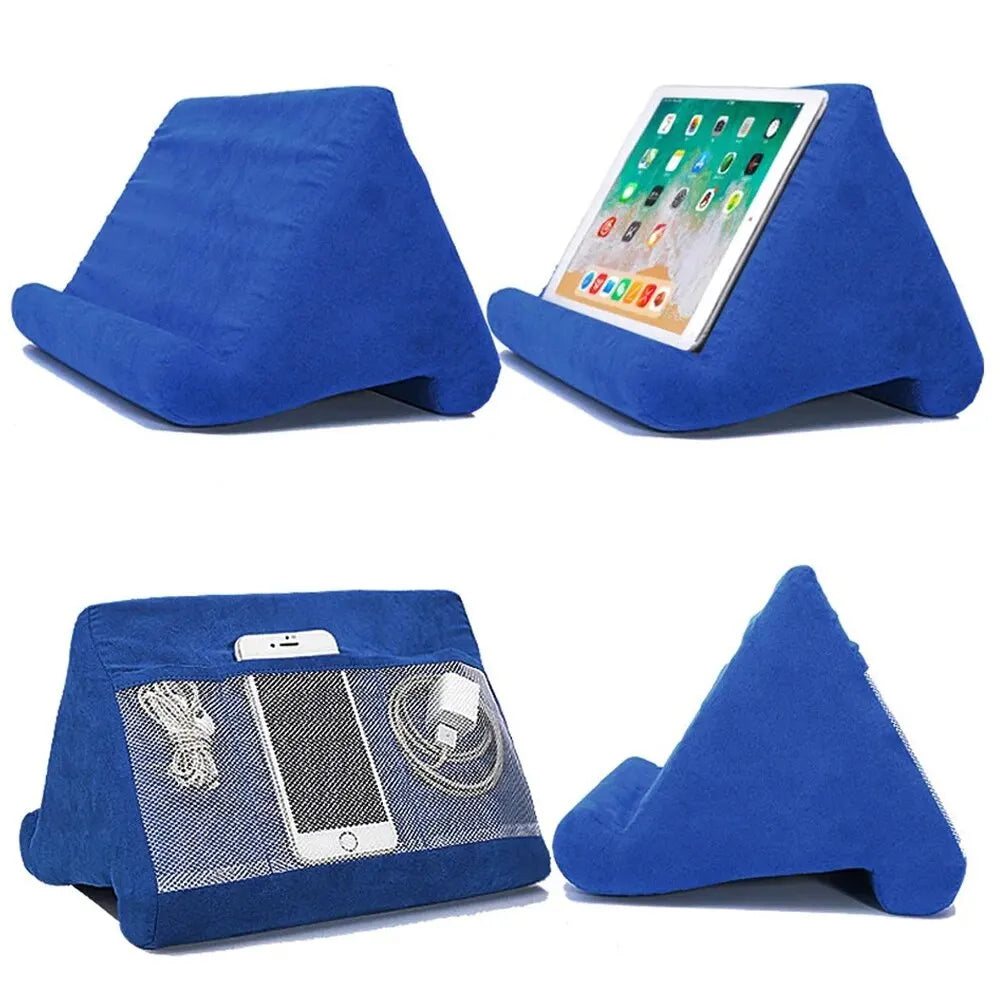 Xnyocn Tablet Stand Multifunction Sponge Pillow Stands for IPad Samsung Huawei Tab Reading Holder Support Bed Mount Bracket Book
