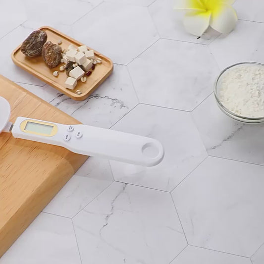 Mini Spoon Scale Digital Kitchen Scale Electronic LCD Food Scale 0.1-1000g